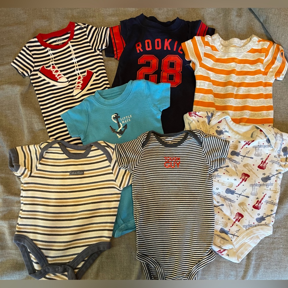 Boys 6m Onesies